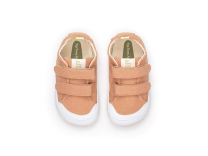 EM BREVE: Sapatilhas Barefoot Tip Toey Joey Bossy Green - Lona Rosa