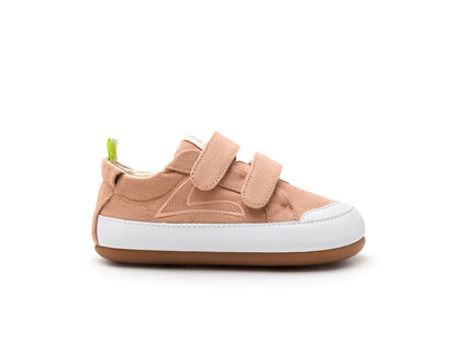 EM BREVE: Sapatilhas Barefoot Tip Toey Joey Bossy Green - Lona Rosa