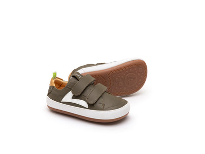 EM BREVE: Sapatilhas Barefoot Tip Toey Joey Hopper - Mineral Green