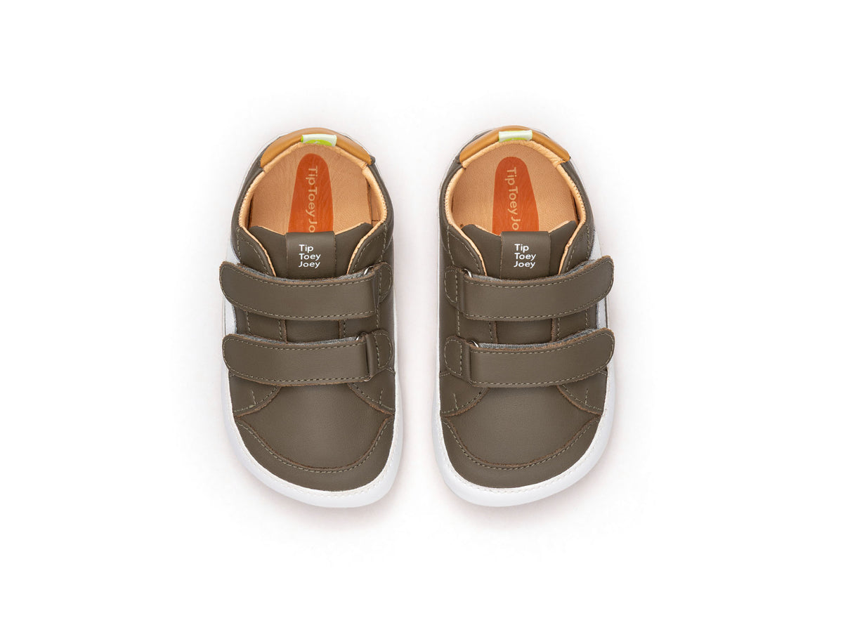EM BREVE: Sapatilhas Barefoot Tip Toey Joey Hopper - Mineral Green