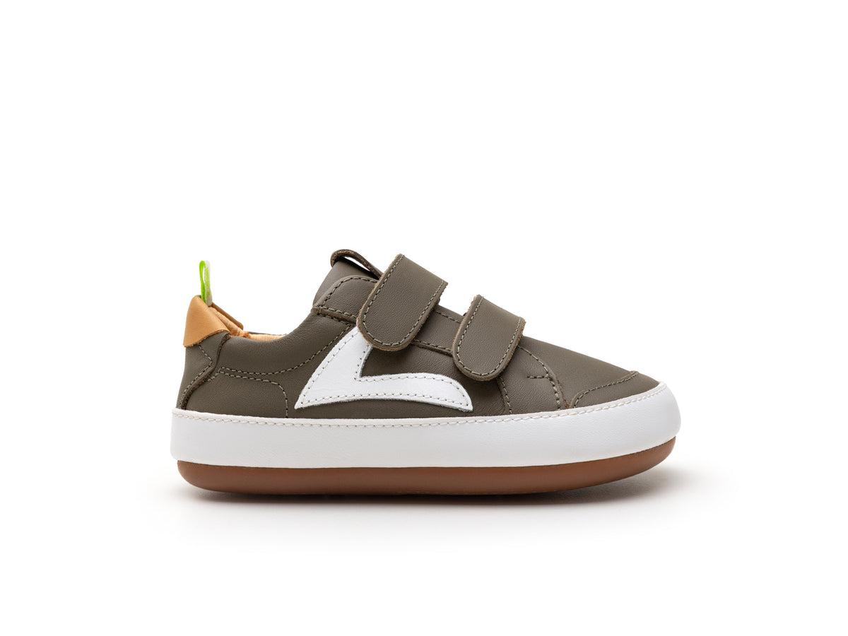 EM BREVE: Sapatilhas Barefoot Tip Toey Joey Hopper - Mineral Green