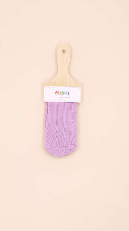 Meias Antiderrapantes Attipas Rainbow - Roxo (1 par)
