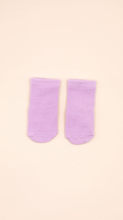 Meias Antiderrapantes Attipas Rainbow - Roxo (1 par)