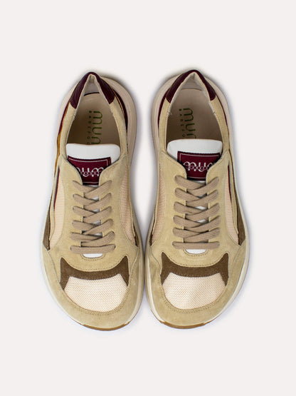 Sapatilhas Mum Barefoot Adulto - Atlas Latte