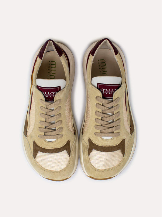 Sapatilhas Mum Barefoot Adulto - Atlas Latte