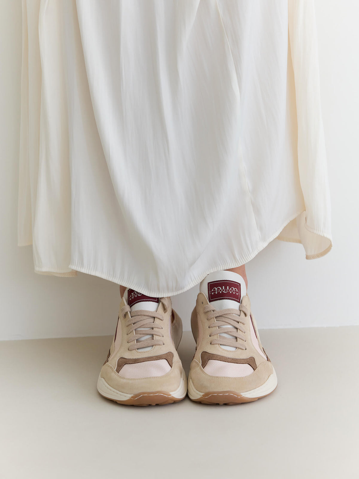 Sapatilhas Mum Barefoot Adulto - Atlas Latte