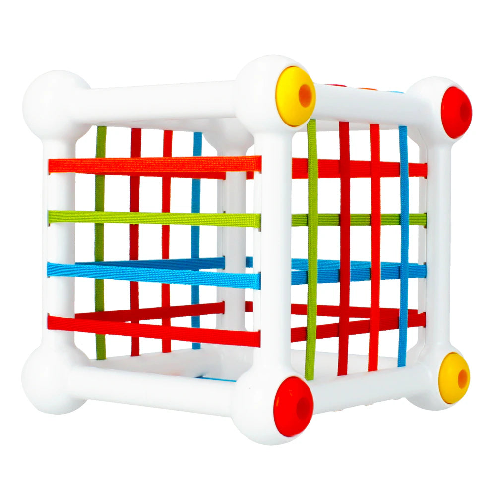 Cubo de Atividades Sensoriais com Blocos – Bam Bam +18M