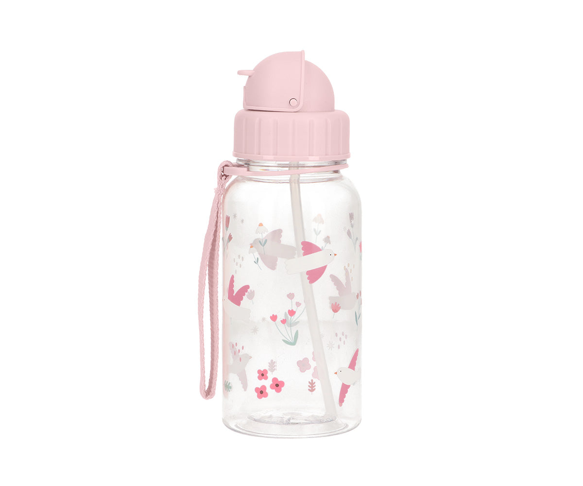 Garrafa Infantil com Palhinha Tutete – Blossom Birds (500 ml)