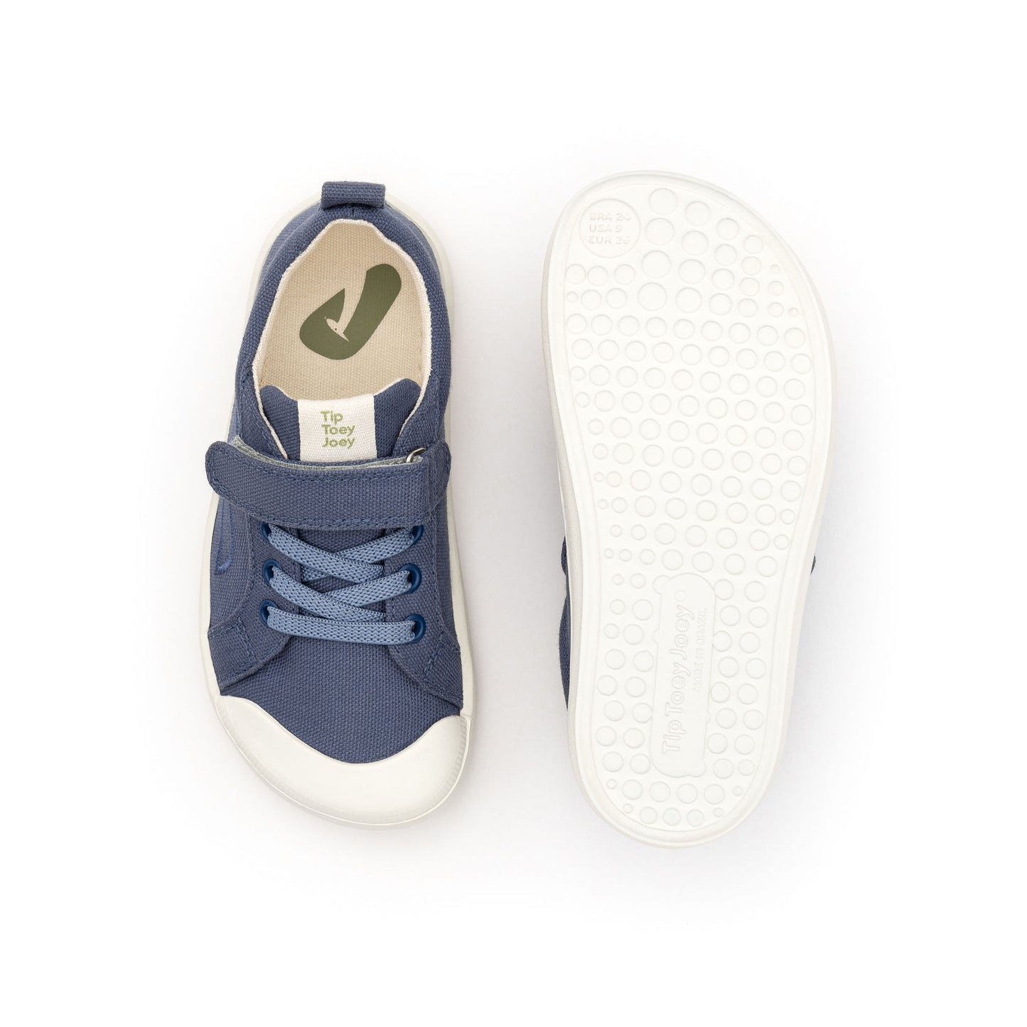 Ténis Tip Toey Joey Dash Green - Lona Azul