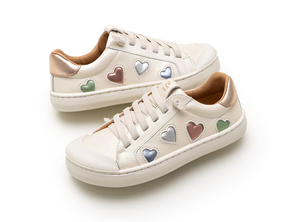 EM BREVE: Sapatilhas Barefoot Tip Toey Joey Love 4 All - Rose Gold