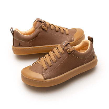 EM BREVE: Sapatilhas Barefoot Tip Toey Joey Volt - Whisky