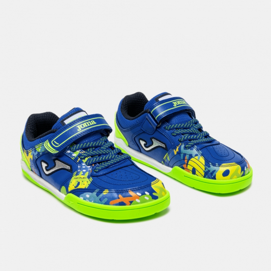 Sapatilhas Barefoot de Futsal Joma Top Flex – Azul Royal