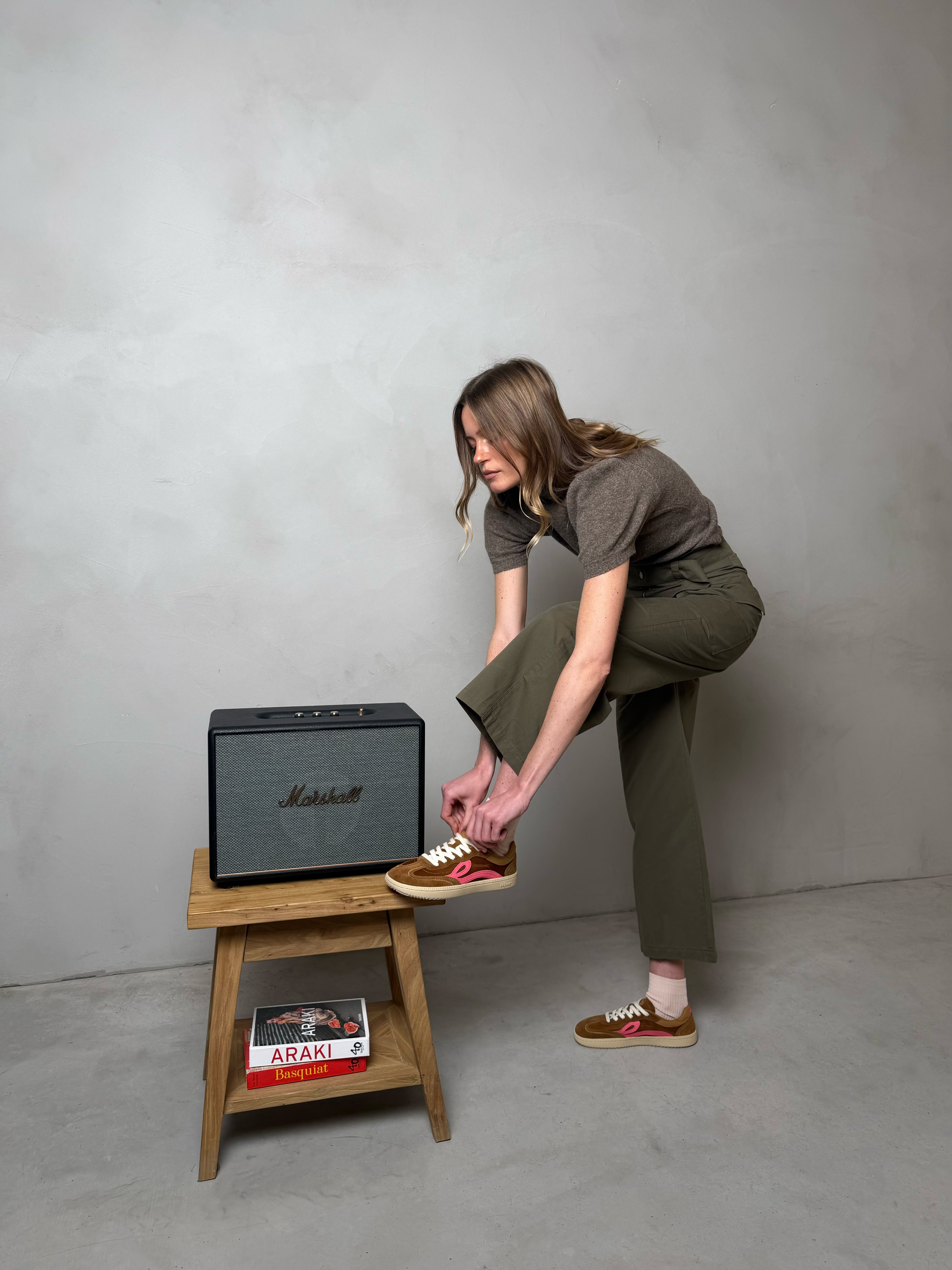 Sapatilhas Lejan Nylon Adulto - Terra