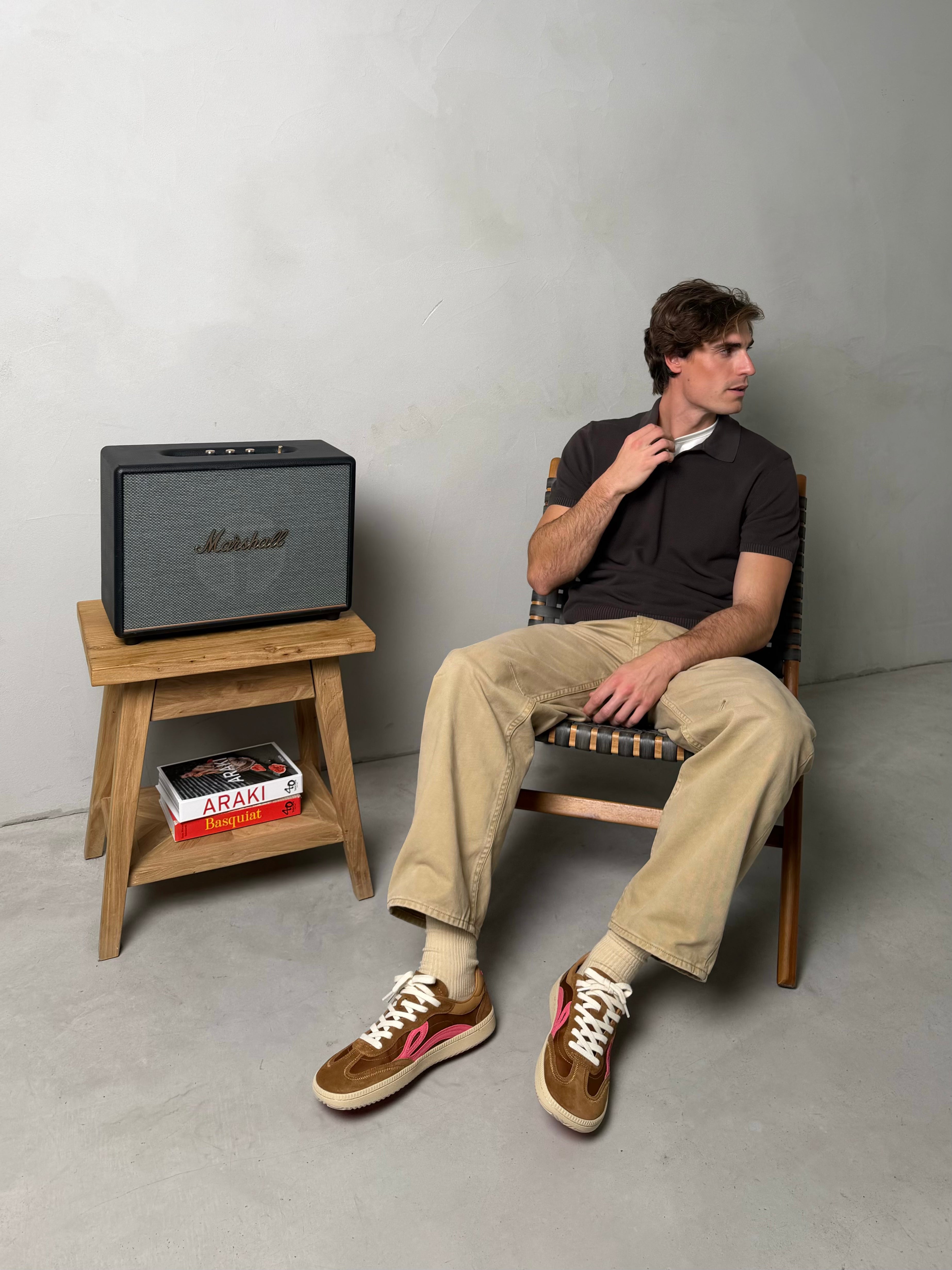 Sapatilhas Lejan Nylon Adulto - Terra