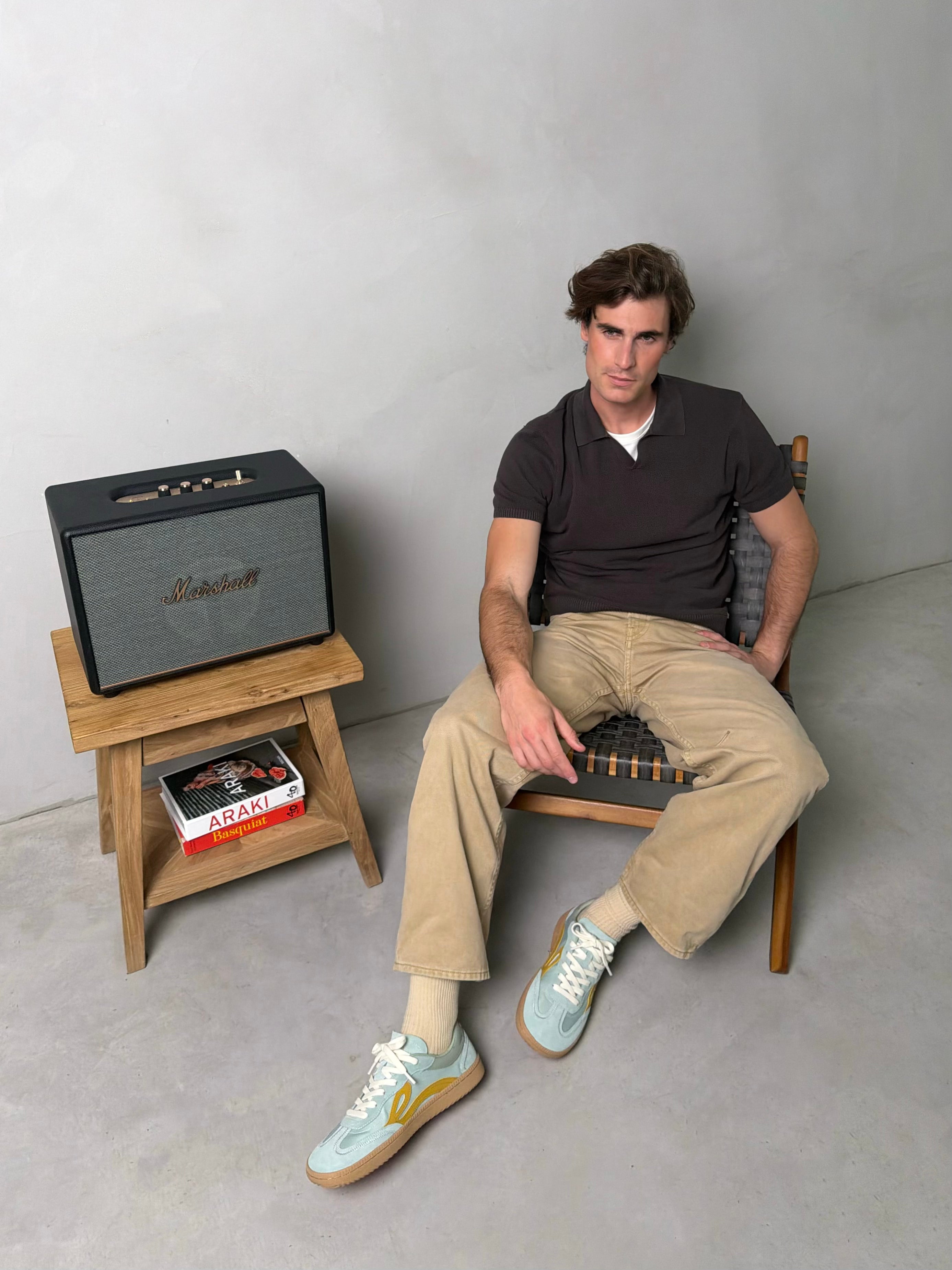 Sapatilhas Lejan Nylon Adulto - SkyBlue