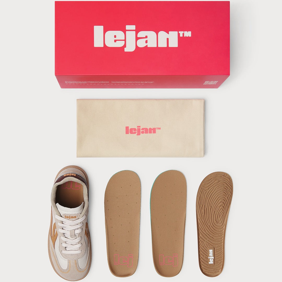 Sapatilhas Adulto Lejan - Beige