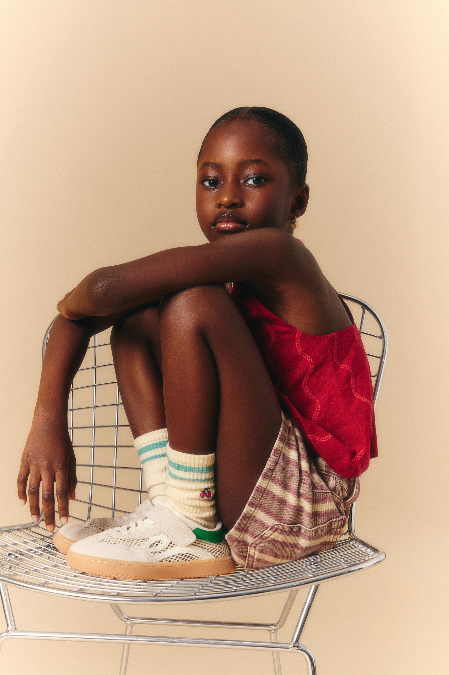 Sapatilhas Lejan Kids Mesh - White