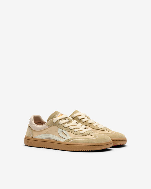 Sapatilhas Lejan Nylon Adulto - Beige