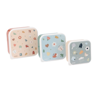 Set of 3 The Three Little Pigs Lunchboxes for Kids