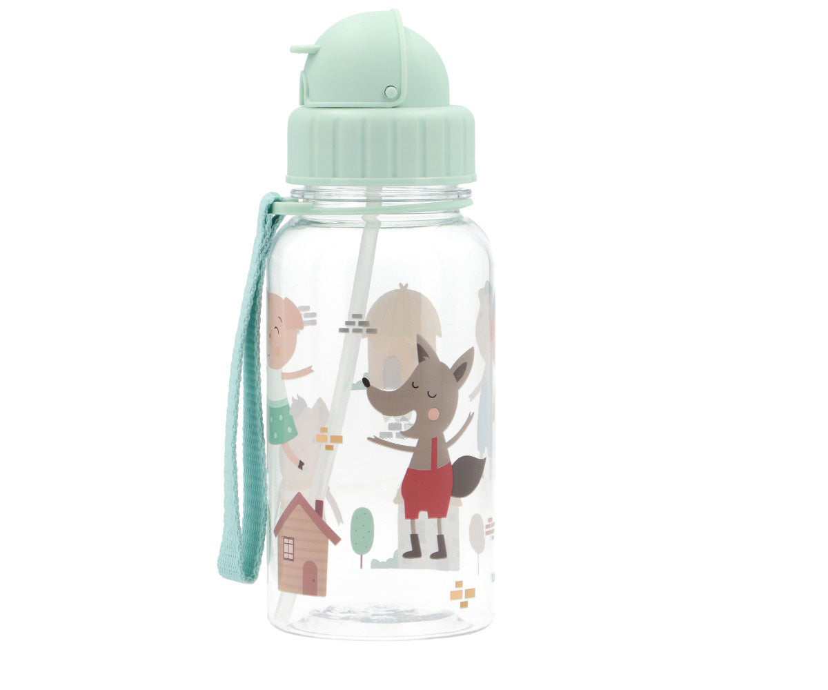 Garrafa Plástico The Three Little Pigs 500 ml para crianças