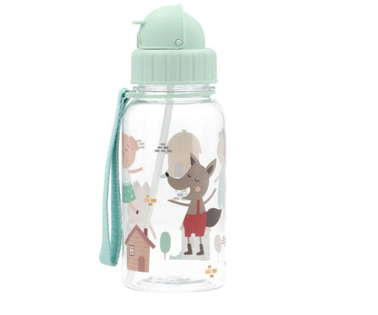 Garrafa Plástico The Three Little Pigs 500 ml para crianças