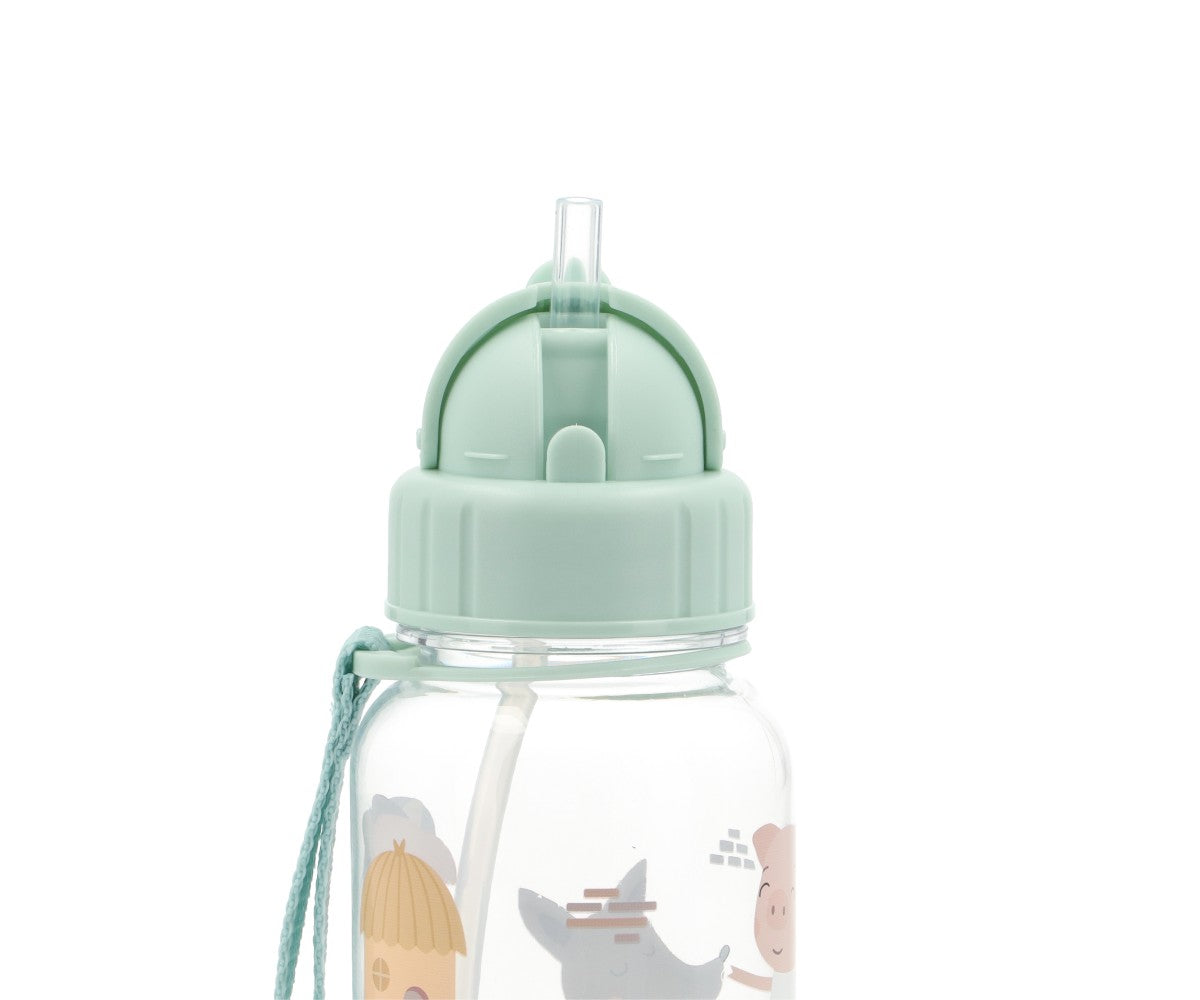 Garrafa Plástico The Three Little Pigs 500 ml para crianças