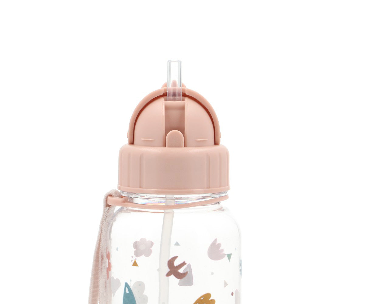 Garrafa Plástico Geometric Nature 500 ml para crianças
