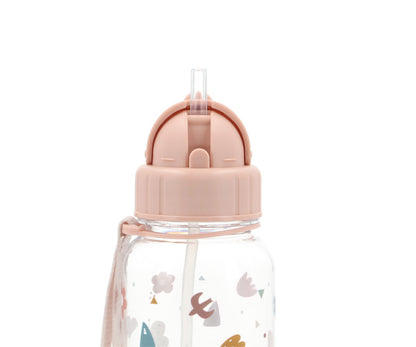 Garrafa Plástico Geometric Nature 500 ml para crianças