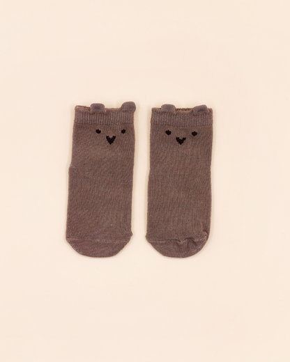 Meias Antiderrapantes Attipas Otter (Castanho) – 1 Par