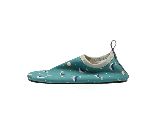 Sapatinhos de Praia Monnëka Whale Teal