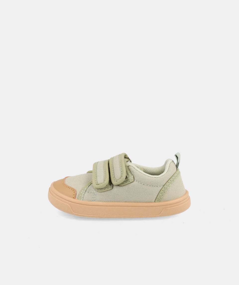 Sapatilhas Blanditos Lona Koi - Kaki