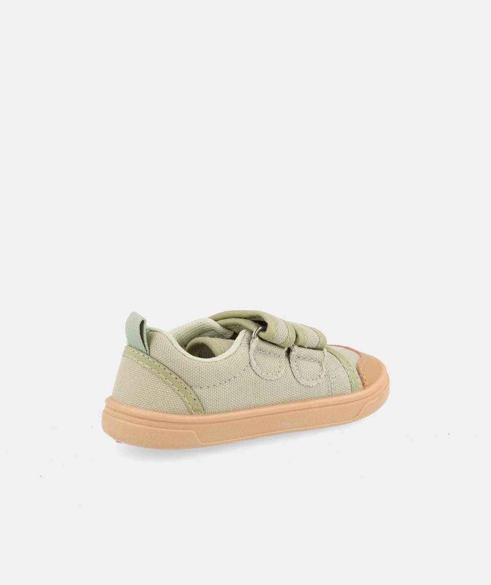 Sapatilhas Blanditos Lona Koi - Kaki