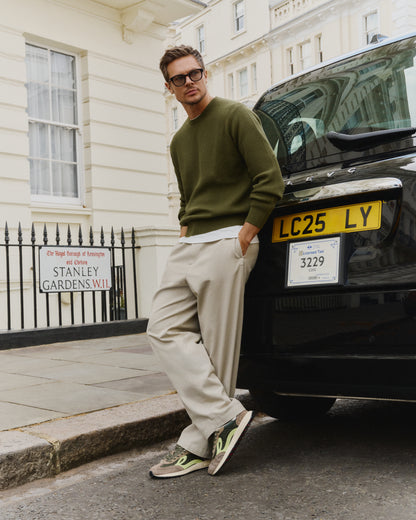 Sapatilhas Barefoot Adulto Lejan Melrose - Olive/Lime