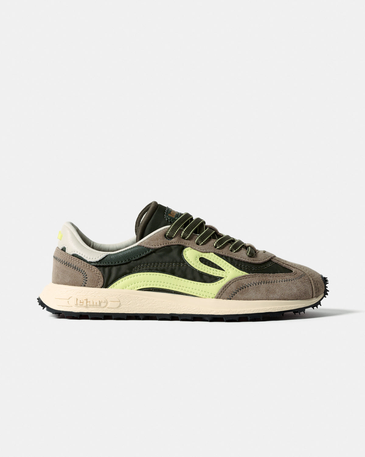Sapatilhas Barefoot Adulto Lejan Melrose - Olive/Lime