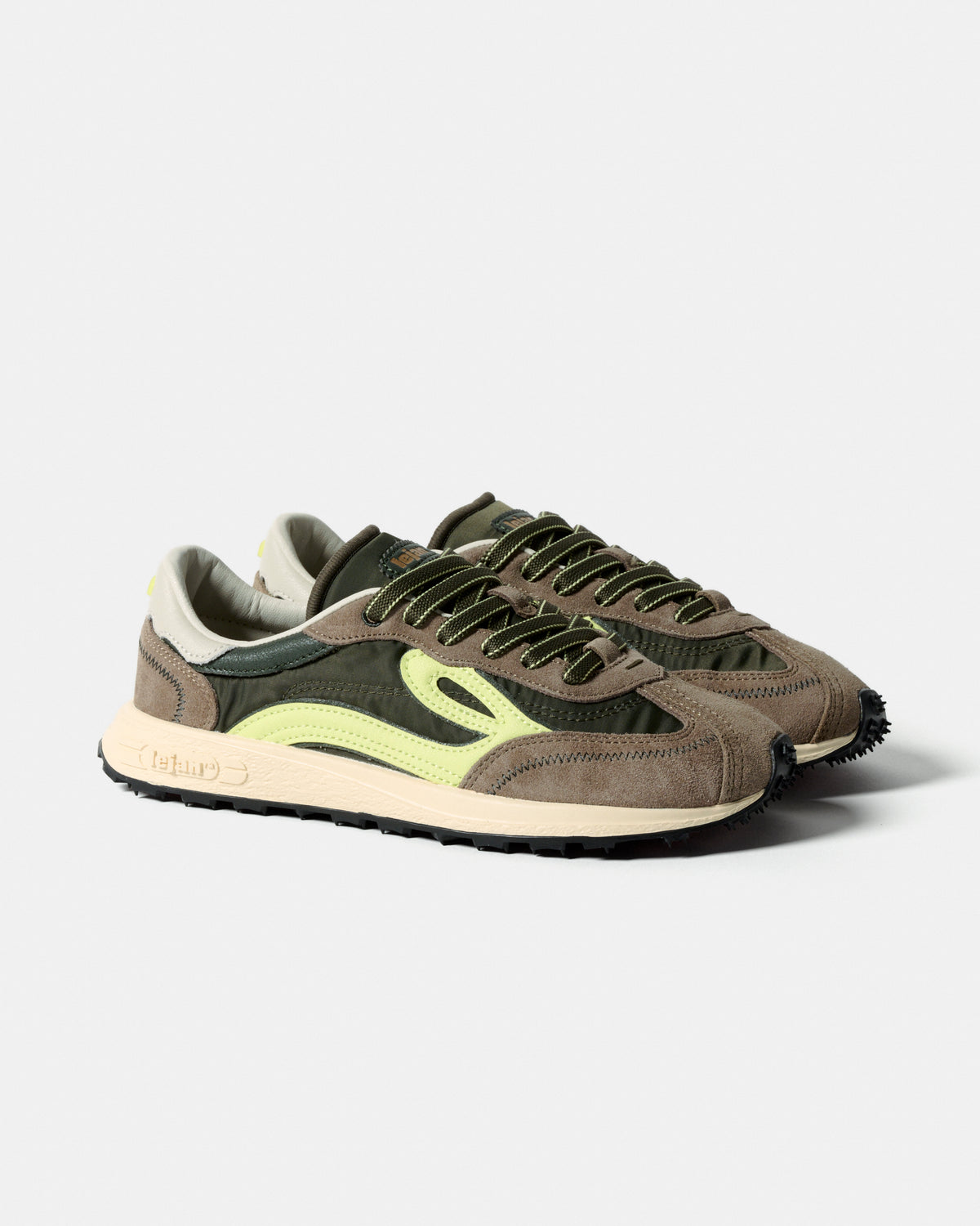 Sapatilhas Barefoot Adulto Lejan Melrose - Olive/Lime