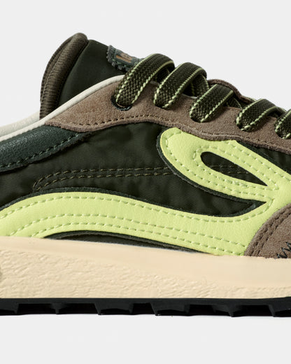 Sapatilhas Barefoot Adulto Lejan Melrose - Olive/Lime