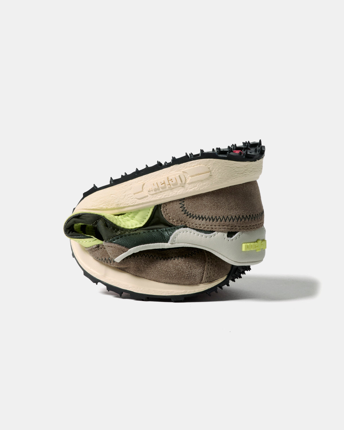 Sapatilhas Barefoot Adulto Lejan Melrose - Olive/Lime