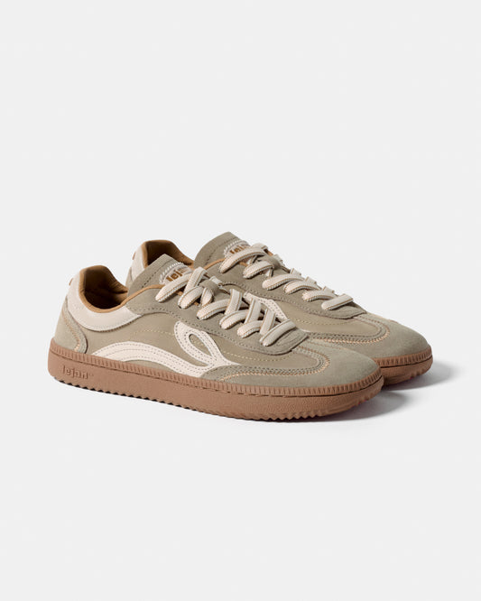 Sapatilhas Barefoot Lejan One - Dark Beige