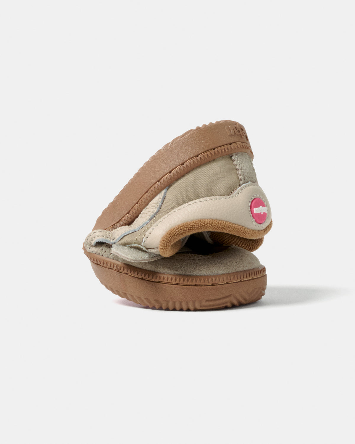Sapatilhas Barefoot Criança Lejan One Nylon - Dark Beige