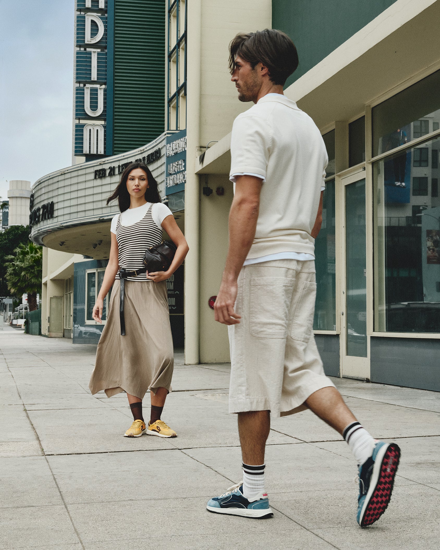 Sapatilhas Lejan Melrose - Denim