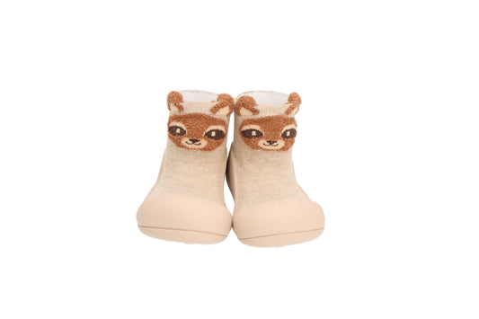 Calçado Primeiros Passos Attipas - Zootopia Racoon Beige