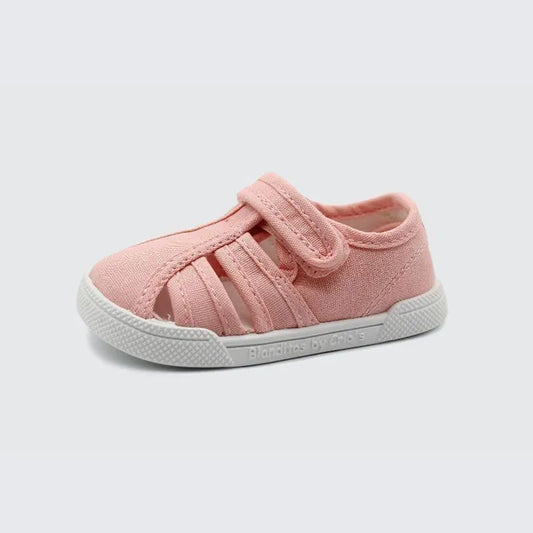 Sandálias Lona Blanditos - Mango Rosa