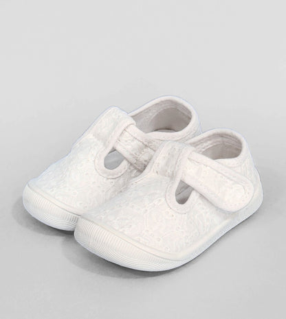 Sandálias lona Chicco - Coddy Branco