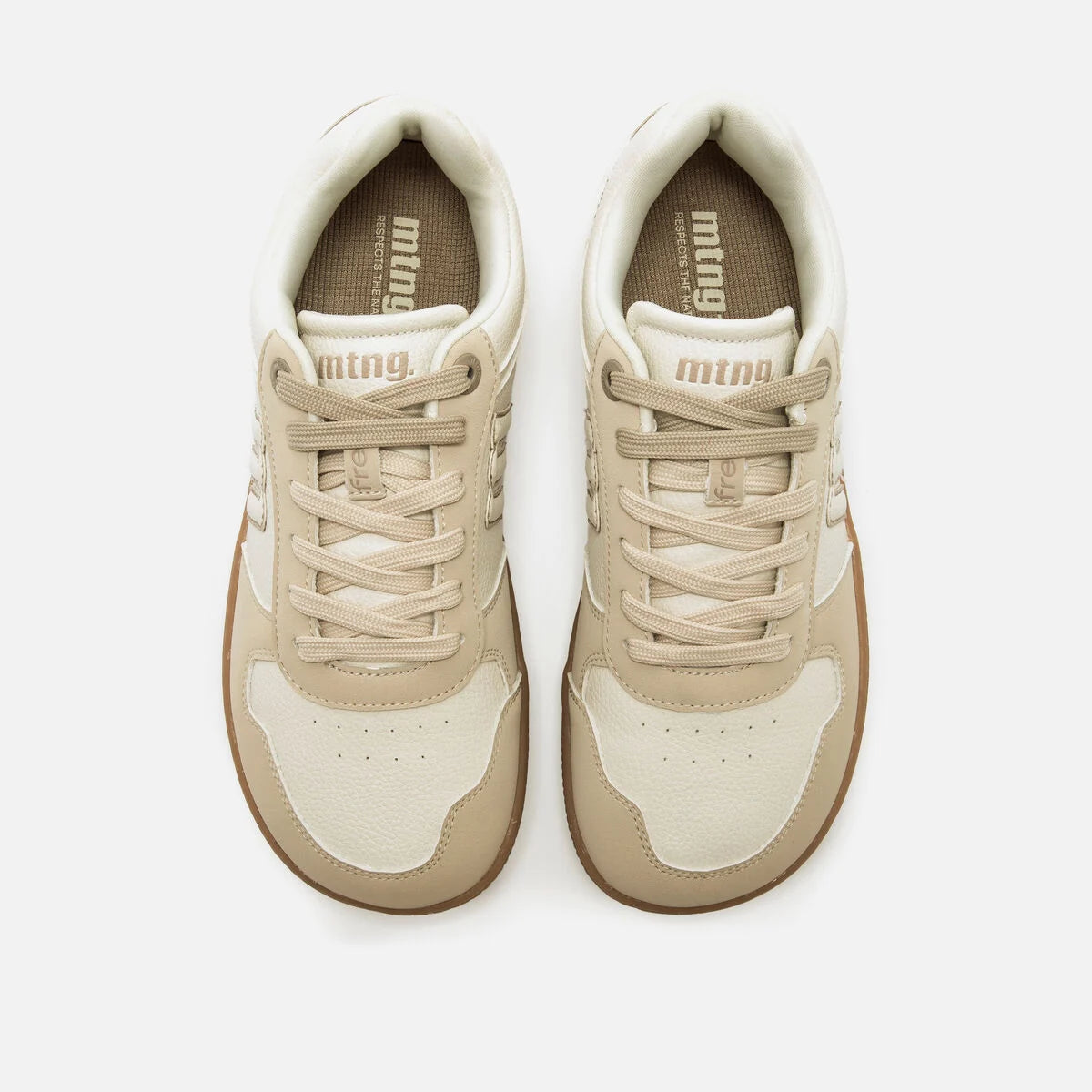 Sapatilhas Free Aria Mustang Adulto - Beige