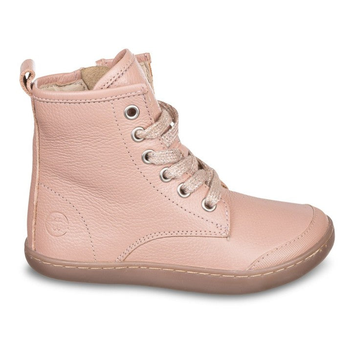 Botas Barefoot Chetto em Pele - Rosa