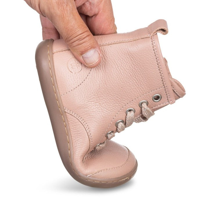 Botas Barefoot Chetto em Pele - Rosa