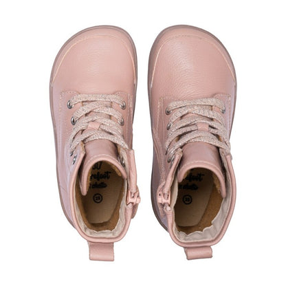 Botas Barefoot Chetto em Pele - Rosa