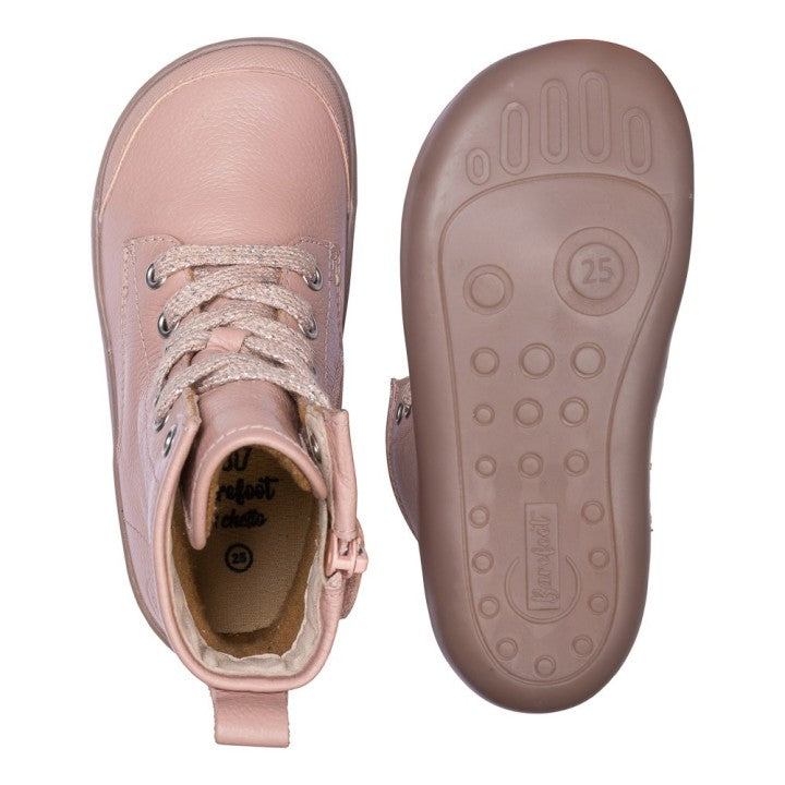 Botas Barefoot Chetto em Pele - Rosa