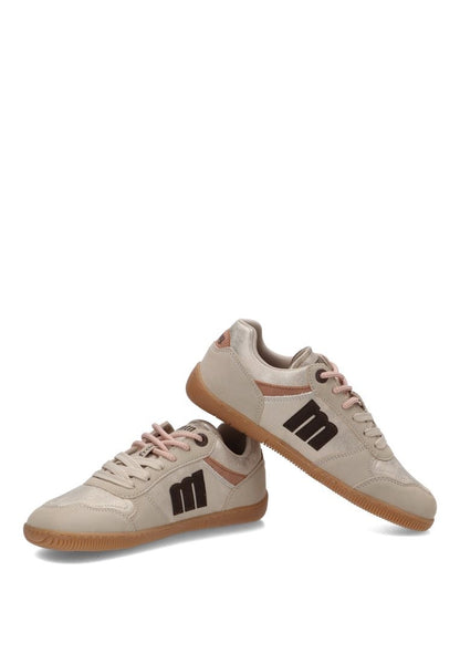 Sapatilhas Barefoot Mulher Mustang - Free Aria Bege e Dourado