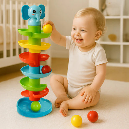Torre de Bolas com Pista Espiral – Kruzzel +18M